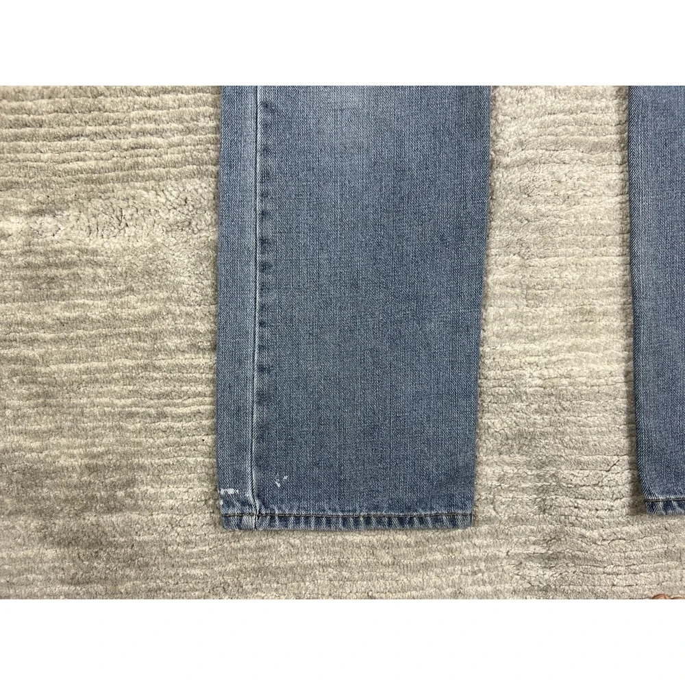 Levi's Jeans Boys 28x27 Blue 514 Straight Medium‎ Wash Denim Classic Fit